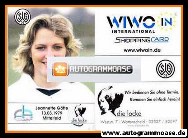 AK Fussball (D) | SG Wattenscheid 09 | 2004 | Jeanette GÖTTE
