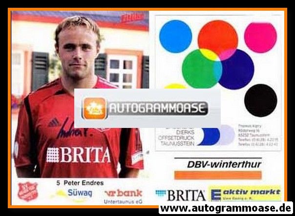 Autogramm Fussball | SV Wehen Wiesbaden | 2004 | Peter ENDRES
