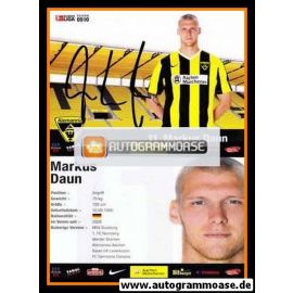 Autogramm Fussball | Alemannia Aachen | 2009 | Markus DAUN