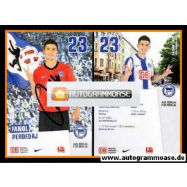 Autogramm Fussball | Hertha BSC Berlin | 2010 | Fanol PERDEDAJ