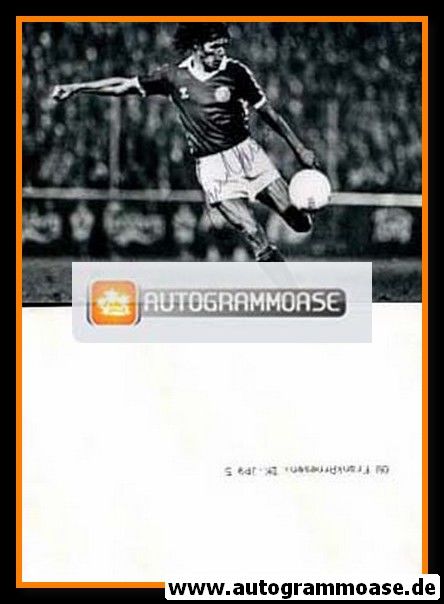 Autogramm Fussball | Dänemark | 1970er Foto | Frank ARNESEN