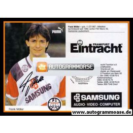 Autogramm Fussball | Eintracht Frankfurt | 1991 | Frank MÖLLER
