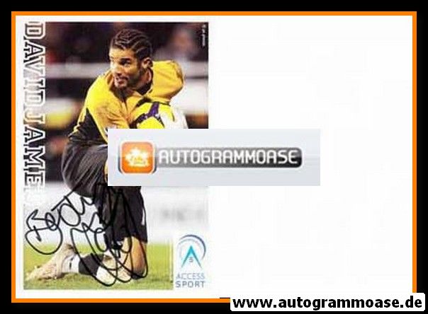 Autogramm Fussball | England | 2000er | David JAMES (Access Sport)