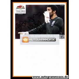 Autogramm Fussball | England | 2000er | David JAMES (Foundation 2)
