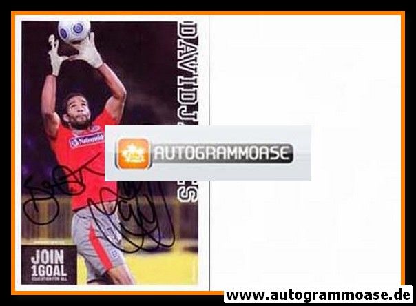 Autogramm Fussball | England | 2000er | David JAMES (Join1Goal)