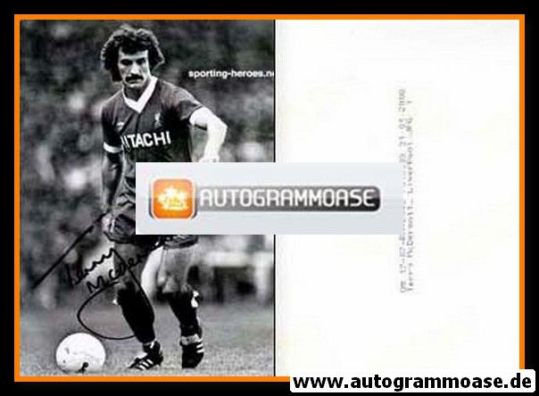 Autogramm Fussball | FC Liverpool | 1970er Foto | Terry McDERMOTT (Spielszene SW)