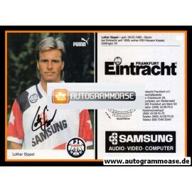 Autogramm Fussball | Eintracht Frankfurt | 1991 | Lothar SIPPEL