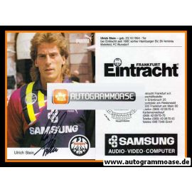 Autogramm Fussball | Eintracht Frankfurt | 1991 | Uli STEIN