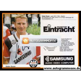 Autogramm Fussball | Eintracht Frankfurt | 1991 | Stefan STUDER