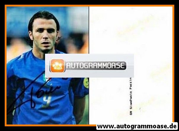 Autogramm Fussball | Italien | 2000er Foto | Giampaolo PAZZINI (Portrait Color)