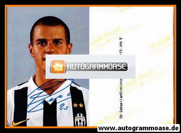 Autogramm Fussball | Juventus Turin | 2009 Foto | Sebastian GIOVINCO (Portrait Color)