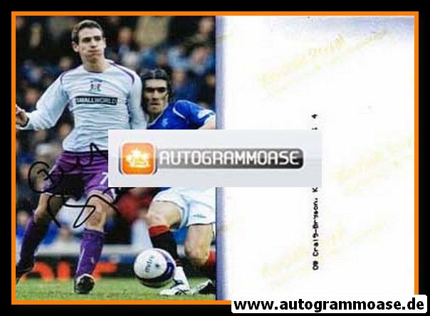 Autogramm Fussball | Kilmarnock FC | 2000er Foto | Craig BRYSON