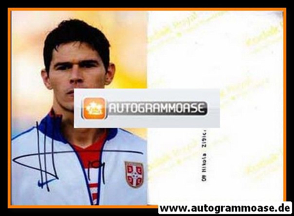 Autogramm Fussball | Serbien | 2000er Foto | Nikola ZIGIC