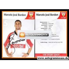 Autogramm Fussball | VfB Stuttgart | 1999 | Marcelo BORDON