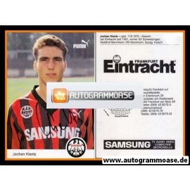 Autogramm Fussball | Eintracht Frankfurt | 1992 | Jochen KIENTZ
