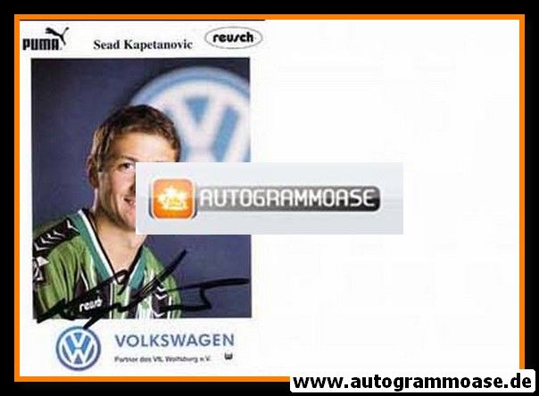 Autogramm Fussball | VfL Wolfsburg | 1996 | Sead KAPETANOVIC