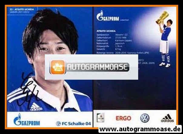 Autogramm Fussball | FC Schalke 04 | 2011 | Atsuto UCHIDA