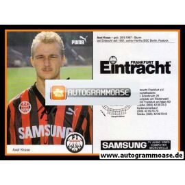 Autogramm Fussball | Eintracht Frankfurt | 1992 | Axel KRUSE