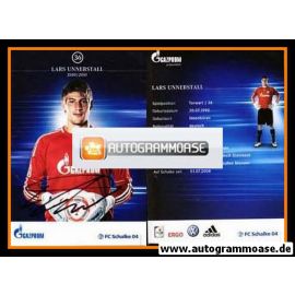 Autogramm Fussball | FC Schalke 04 | 2010 | Lars UNNERSTALL