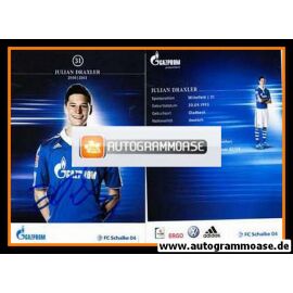 Autogramm Fussball | FC Schalke 04 | 2010 | Julian DRAXLER
