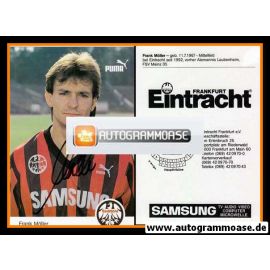 Autogramm Fussball | Eintracht Frankfurt | 1992 | Frank MÖLLER