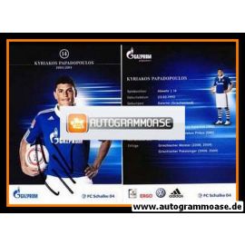 Autogramm Fussball | FC Schalke 04 | 2010 | Kyriakos PAPADOPOULOS
