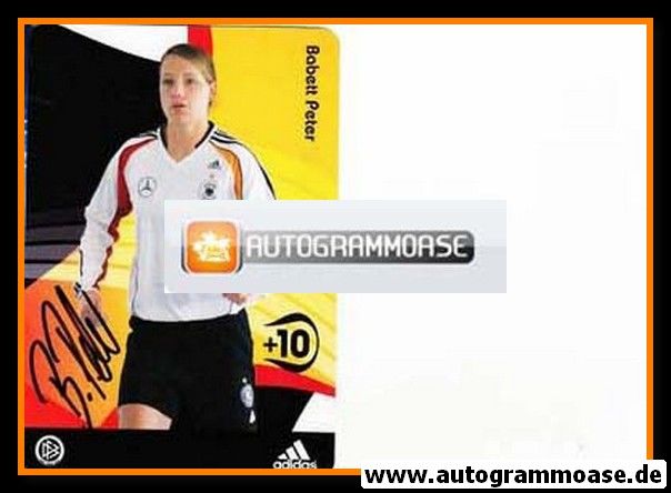 Autogramm Fussball (D) | DFB | 2006 Adidas | Babett PETER