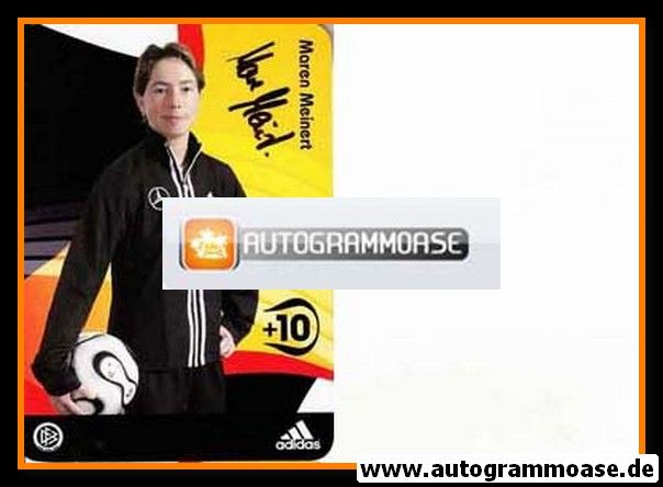 Autogramm Fussball (D) | DFB | 2006 Adidas | Maren MEINERT