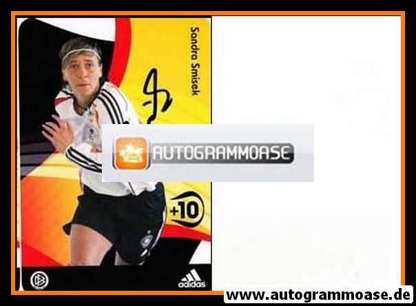 Autogramm Fussball (Damen) | DFB | 2006 Adidas | Sandra SMISEK