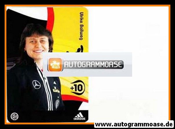 Autogramm Fussball (Damen) | DFB | 2006 Adidas | Ulrike BALLWEG