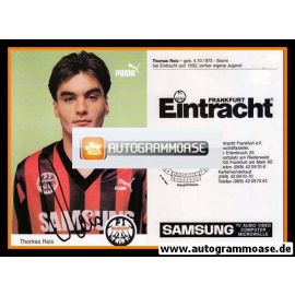 Autogramm Fussball | Eintracht Frankfurt | 1992 | Thomas REIS