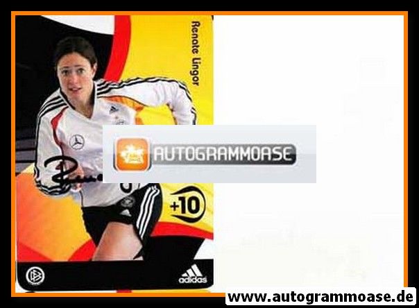 Autogramm Fussball (Damen) | DFB | 2006 Adidas | Renate LINGOR