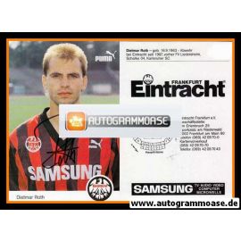Autogramm Fussball | Eintracht Frankfurt | 1992 | Dietmar ROTH