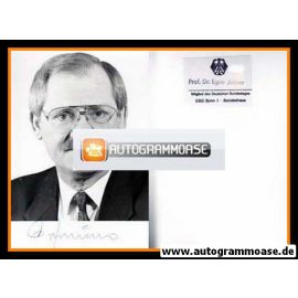 Autogramm Politik | CDU | Egon JÜTTNER | 1990er Foto (Portrait SW)