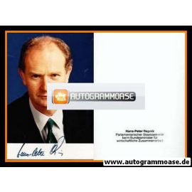 Autogramm Politik | CDU | Hans-Peter REPNIK | 1990er Foto (Portrait Color) 