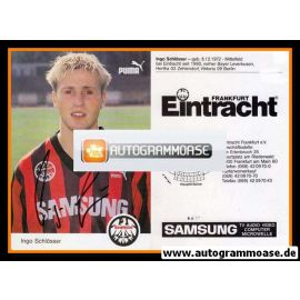 Autogramm Fussball | Eintracht Frankfurt | 1992 | Ingo SCHLÖSSER
