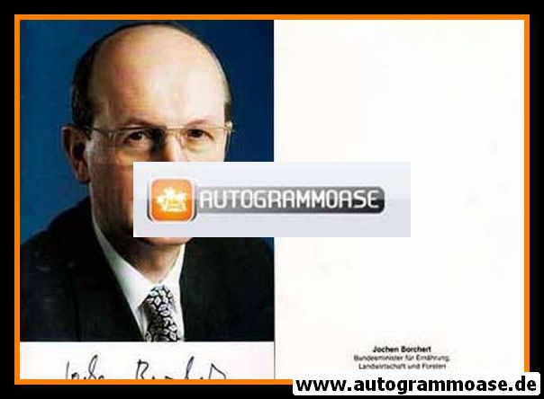 Autogramm Politik | CDU | Jochen BORCHERT | 1990er (Portrait Color)