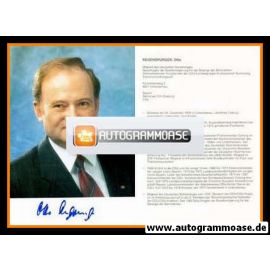 Autogramm Politik | CSU | Otto REGENSPURGER | 1980er (Portrait Color)