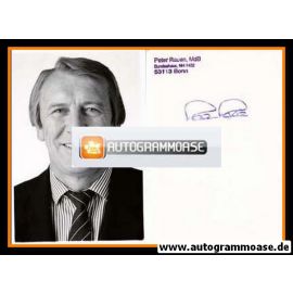 Autogramm Politik | CDU | Peter RAUEN | 1990er Foto (Portrait SW)