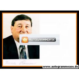 Autogramm Politik | CDU | Franz ROMER | 1990er Foto (Portrait Color)