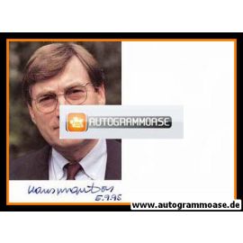 Autogramm Politik | CDU | Hansjürgen DOSS | 1990er (Portrait Color)