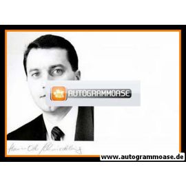 Autogramm Politik | CDU | Hans-Otto SCHMIEDEBERG | 1990er Foto (Portrait SW)