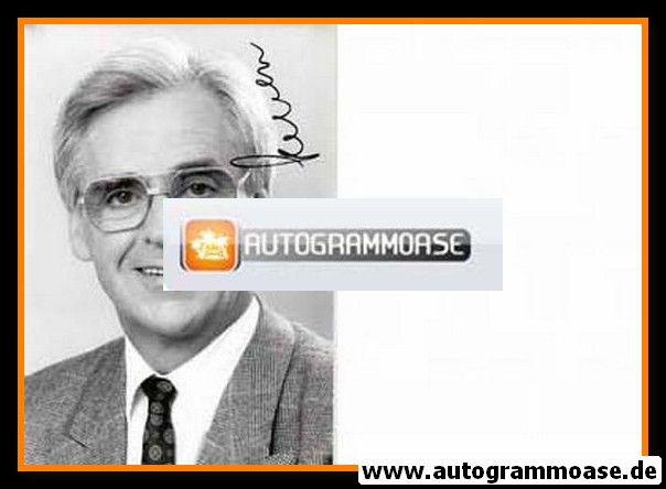 Autogramm Politik | CDU | Julius LOUVEN | 1990er Foto (Portrait SW)