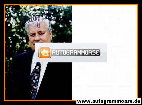 Autogramm Politik | CSU | Rudolf KLINGER | 1990er Foto (Portrait Color)
