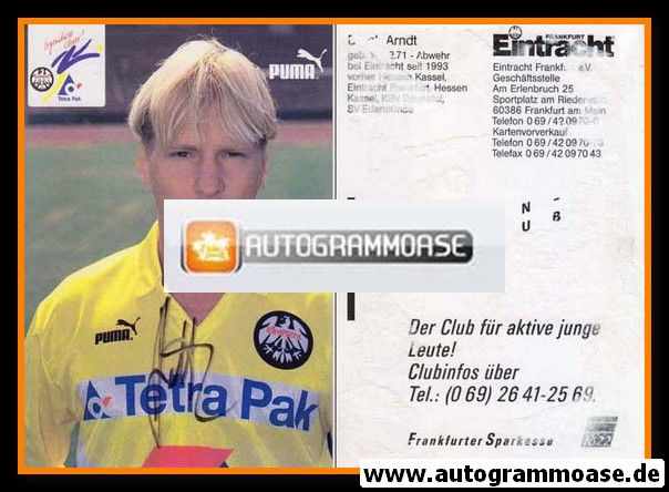 Autogramm Fussball | Eintracht Frankfurt | 1993 | Derek ARNDT