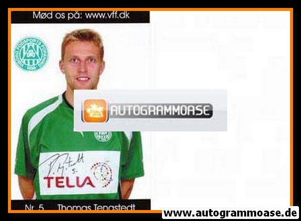 Autogrammkarte Fussball | Viborg FF | 2001 | Thomas TENGSTEDT