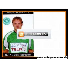 Autogrammkarte Fussball | Viborg FF | 2001 | Claus KJAERGAARD
