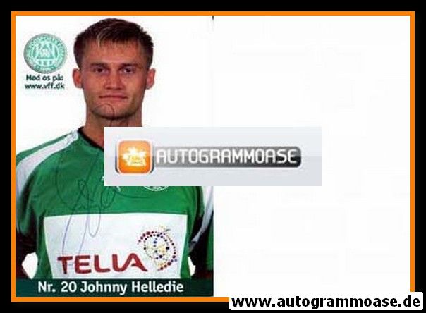 Autogrammkarte Fussball | Viborg FF | 2002 | Johnny HELLEDIE