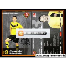 Autogramm Fussball | Dynamo Dresden | 2011 | Alexander SCHNETZLER