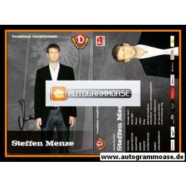 Autogramm Fussball | Dynamo Dresden | 2011 | Steffen MENZE